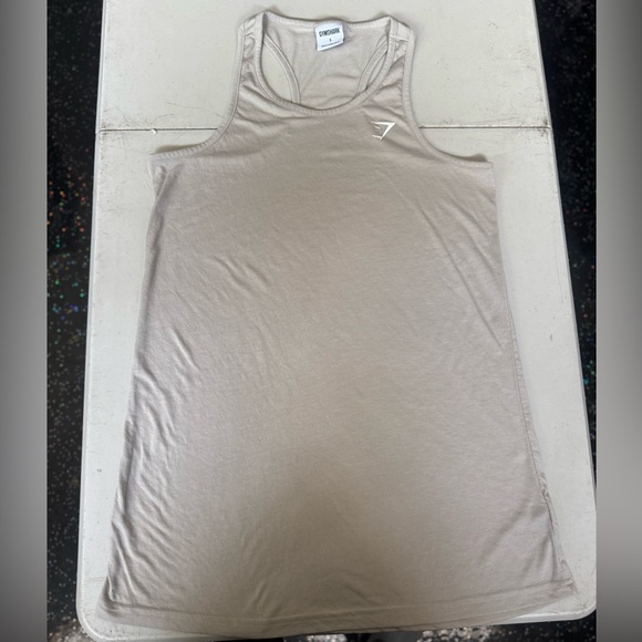 Gymboree Tan Sleeveless Muscle Tee - Picture 1 of 2